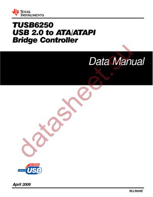 TUSB6250PFC datasheet  